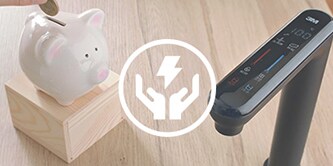 具節能家電保障的3M櫥下型熱飲機
