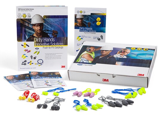 3M Push-to-Fit 推入式耳塞試用套組