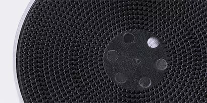 3M™ 彈性拋光墊修整器的特寫鏡頭
