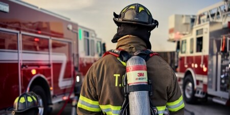 消防員 Scott 防護設備
