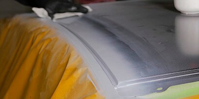 車頂排水道密封處理
