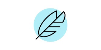 ﻿﻿﻿3M 氮化硼冷卻填料（六方氮化硼）助力實現輕量化（羽毛圖示）
