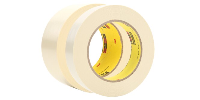 Image of two different-width rolls of 3M™ Electroplating Tape 470
