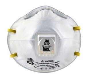 3M™ N95 拋棄式防塵口罩 8210V
