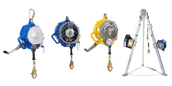 3M™ DBI-SALA® 密封式自動回縮生命線
