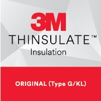 3M(TM) Thinsulate(TM) 新雪麗(TM) 保溫棉─原創系列─蓬鬆保暖G型保溫棉 (Type G)