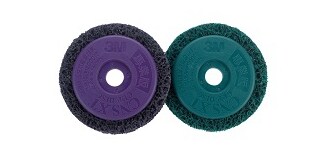Two Scotch-Brite Clean and Strip XT Pro Discs
