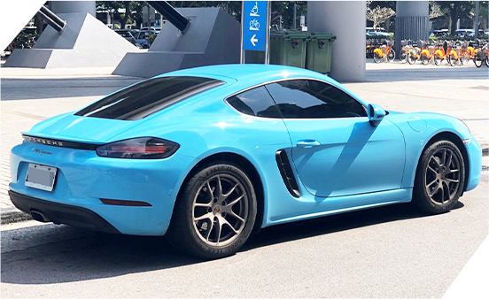 來自Porsche車主的隔熱紙推薦 - 推薦使用3M極黑汽車隔熱紙