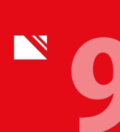 紅底破裂玻璃圖示與白字提醒九號標示安全警示