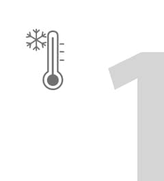 白底溫度計雪花圖示強調95%紅外線阻隔保溫效果突出設計醒目呈現隔熱性能清晰代表意象增加說明功能展示圖