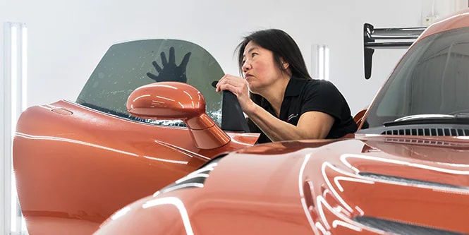3M認證施工人員科學安裝汽車隔熱紙
