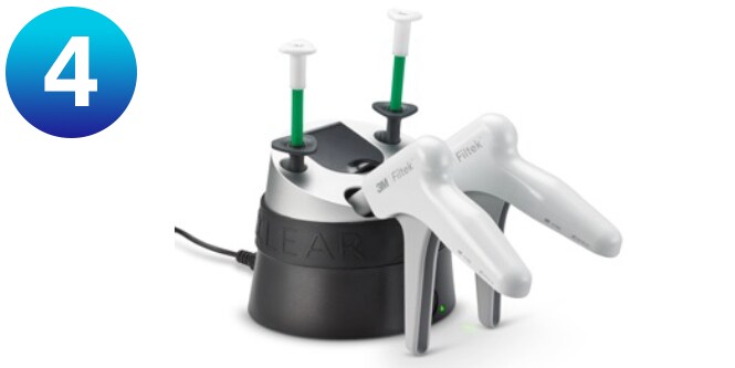步驟4：複合樹脂加熱器設備與 3M™ Filtek™ Dental Restoratives
