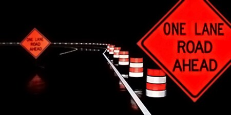 Temporary traffic control reflective products
