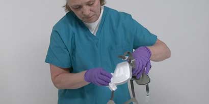 Interim Disinfection 3M™ 6000 Series Half Facepiece Respirator
