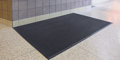 close up of mat on floor
