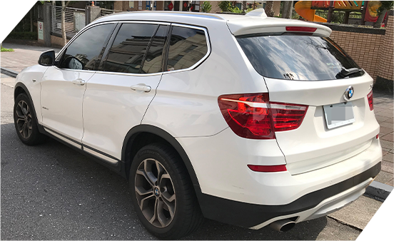 來自BMW X3車主的隔熱紙推薦 - 推薦使用3M極黑汽車隔熱紙