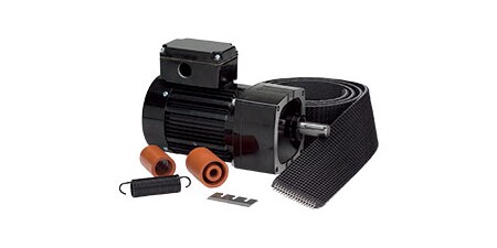 Image of various replacement parts for a 3M-Matic™ Random Case Sealer
