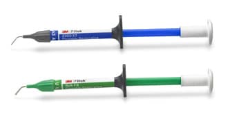 3M™ Filtek™ Supreme Flowable Restorative and 3M™ Filtek™ Bulk Fill Flowable Restorative syringes
