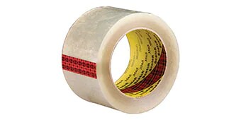 Image of a roll of high-clarity label protection tape
