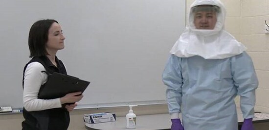 Donning and Doffing PPE Image
