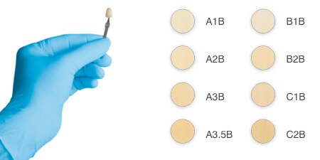swatches of 8 go to shades
