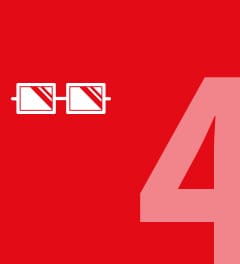 白色眼鏡圖示搭配中文說明呈現隱私遮蔽特性